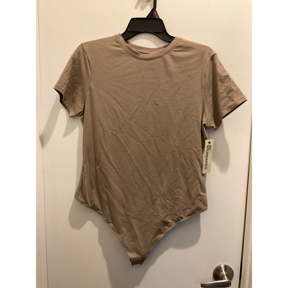 No Boundaries Cotton Stretch Tee Bodysuit, Women’s XXL